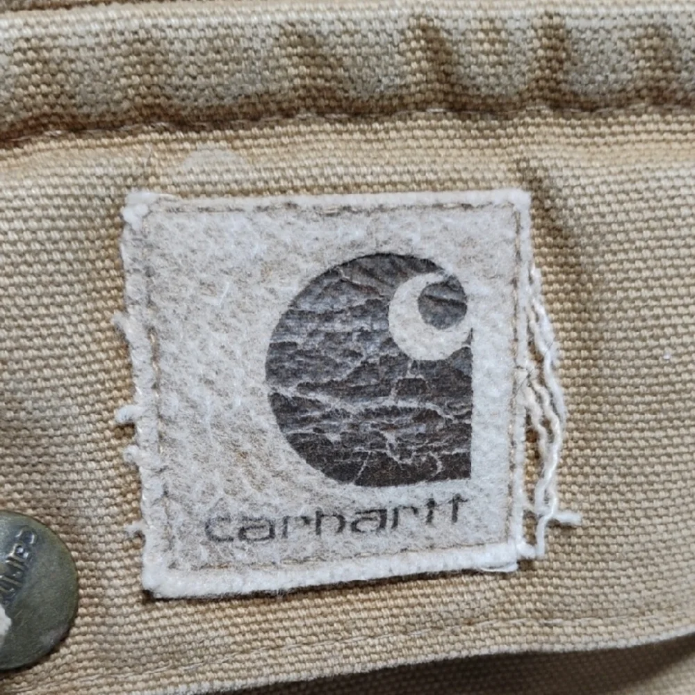 Carhartt Tan Men's Field Blanket Lined Duck Hunting Vtg Jacket (BX81) - Picture 4 of 11